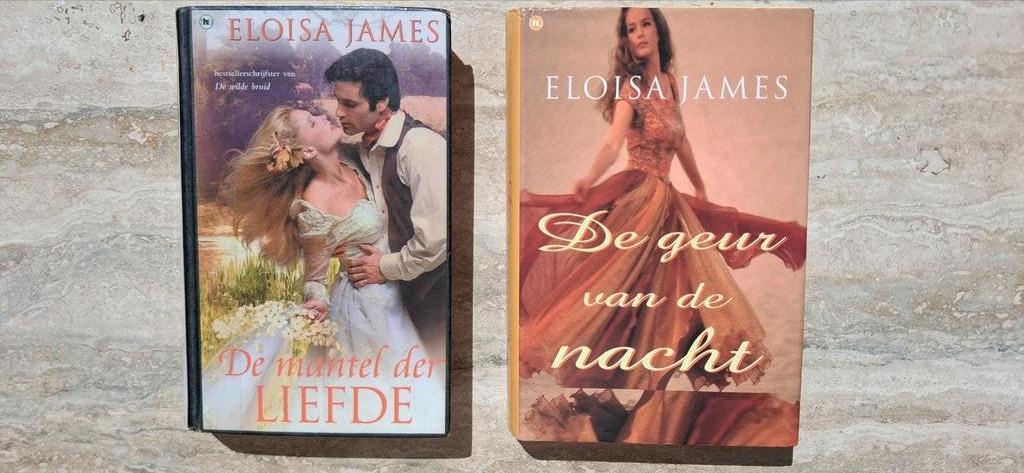 E. James: De mantel der liefde, De geur van de nacht samen€5, Ophalen of Verzenden, Gelezen, Eloisa James, Europa overig