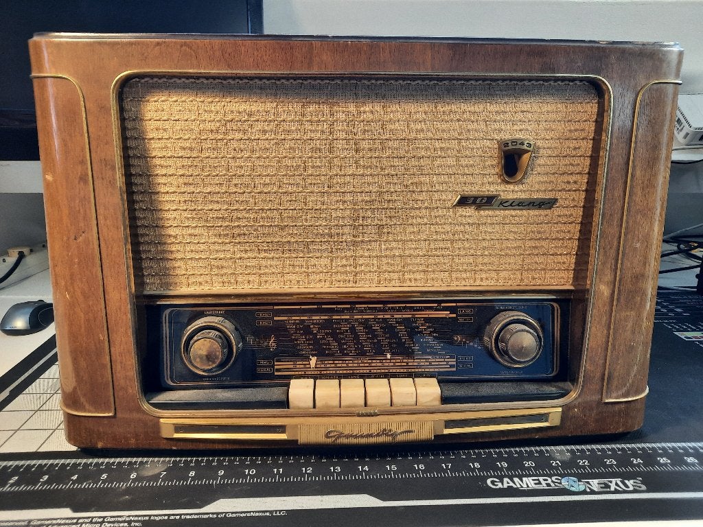 Vintage Grundig 3D Klang Radio - Goed Werkend, Ophalen, Gebruikt, Radio
