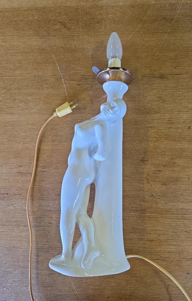 Tafellamp Franco Munari Bassano keramiek, Huis en Inrichting, Lampen | Tafellampen, Ophalen, Overige materialen, Gebruikt, X