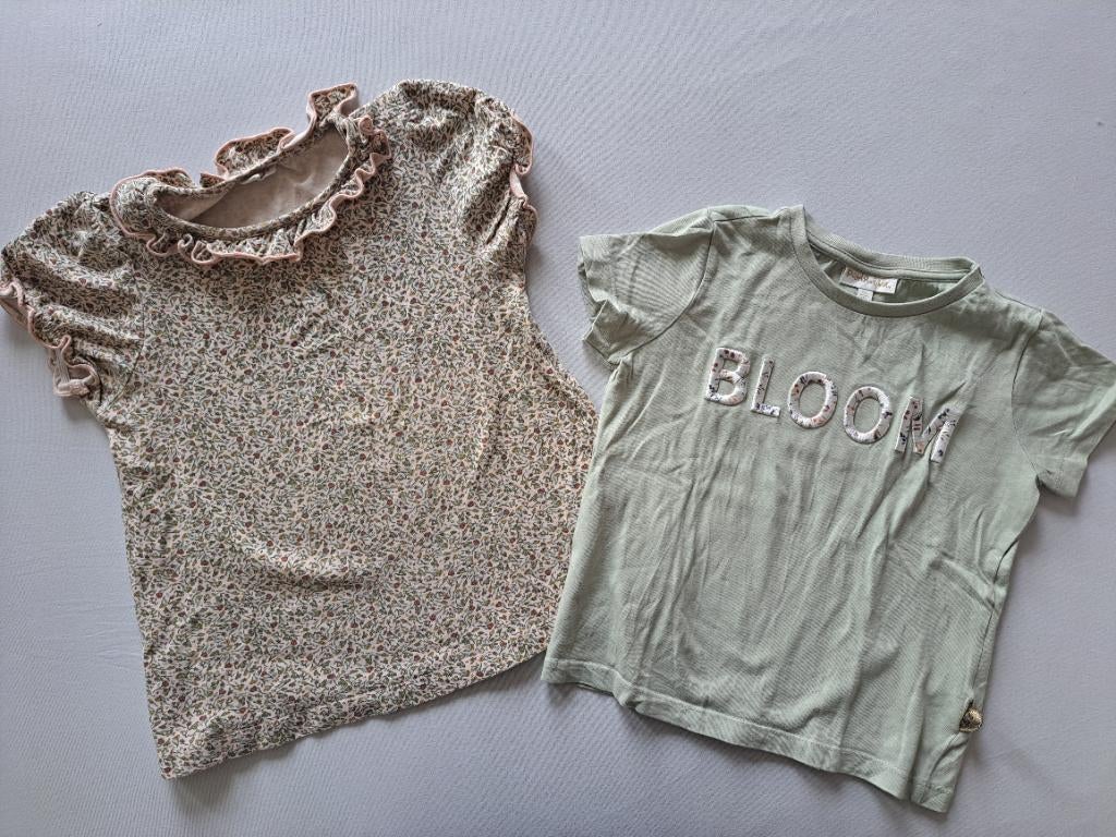 Pomp de lux shirtjes maat 104/110, Meisje, Ophalen of Verzenden, Zo goed als nieuw, Shirt of Longsleeve