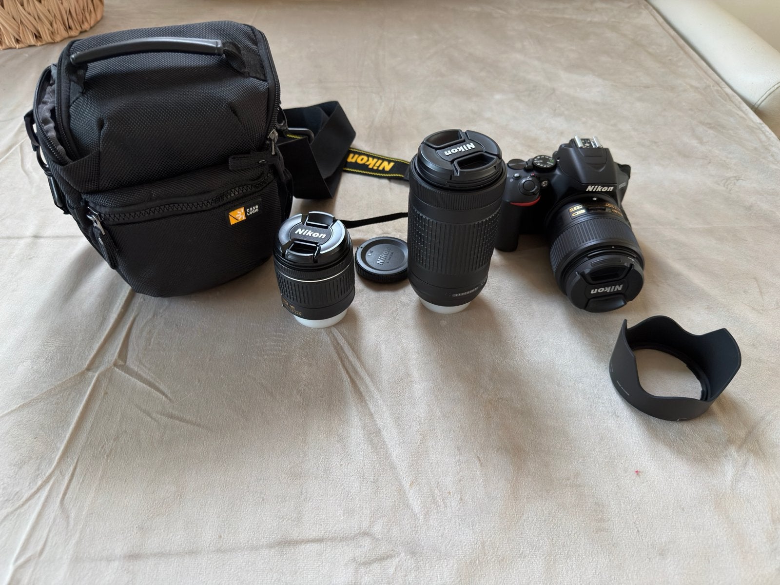 Nikon D3500 spiegelreflexcamera (3300 shutter clicks), Spiegelreflex, Ophalen of Verzenden, Zo goed als nieuw, Nikon