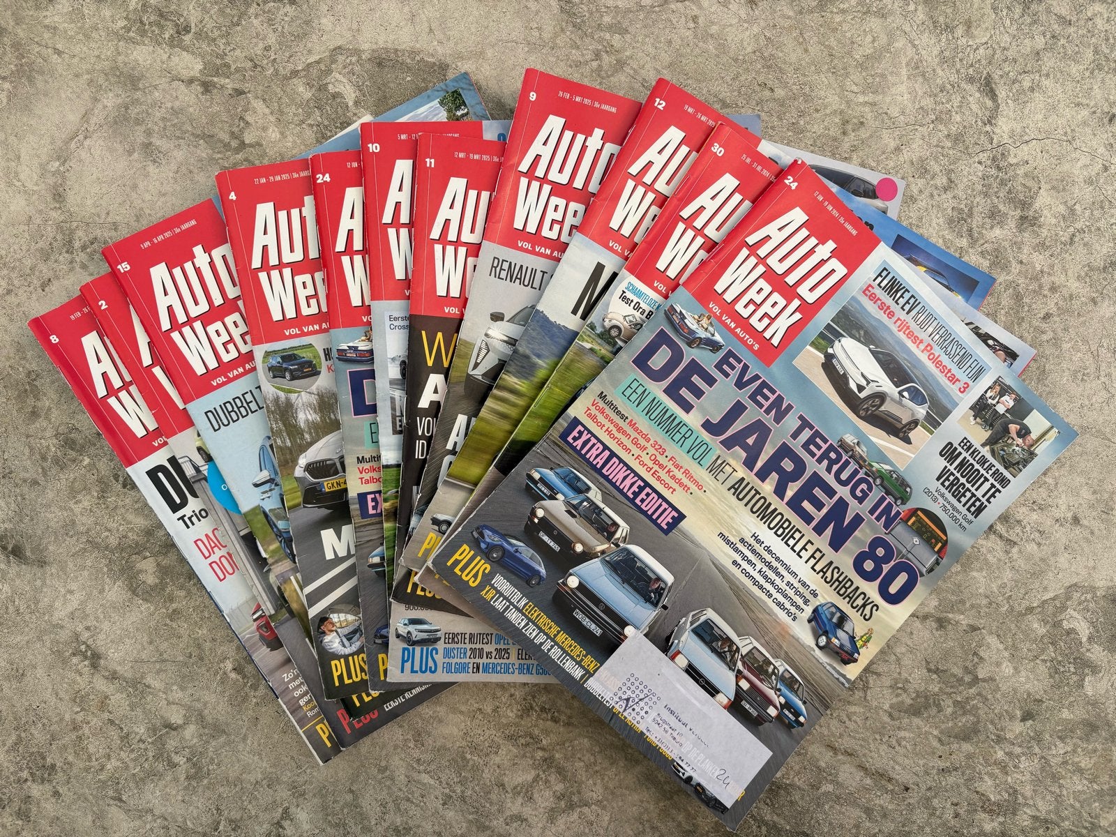 AutoWeek tijdschriften GRATIS, Ophalen, Gelezen, Overige typen