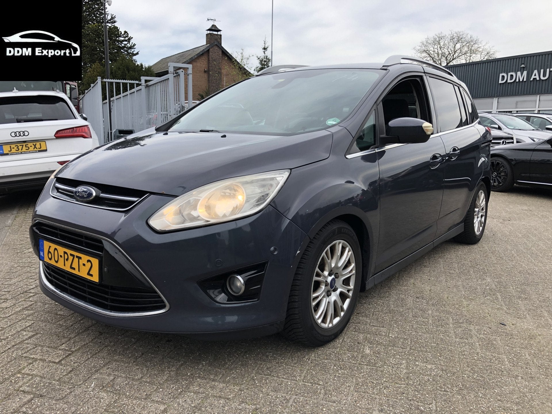 Ford Grand C-Max 1.6 TDCi Titanium 7 Persoons | Clima | Crui, Voorwielaandrijving, Euro 5, Stof, Gebruikt