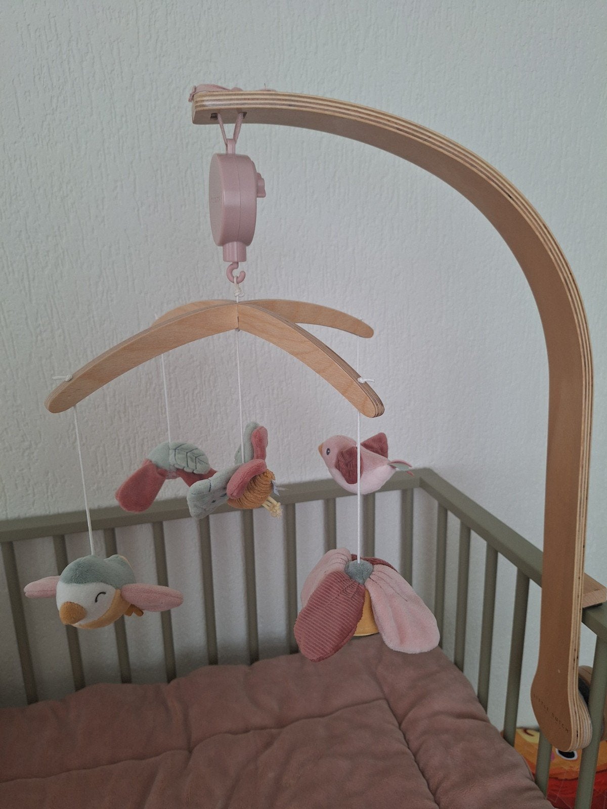 Little Dutch Muziekmobiel Box - Vogels, Ophalen, Zo goed als nieuw, Mobiel, Met geluid