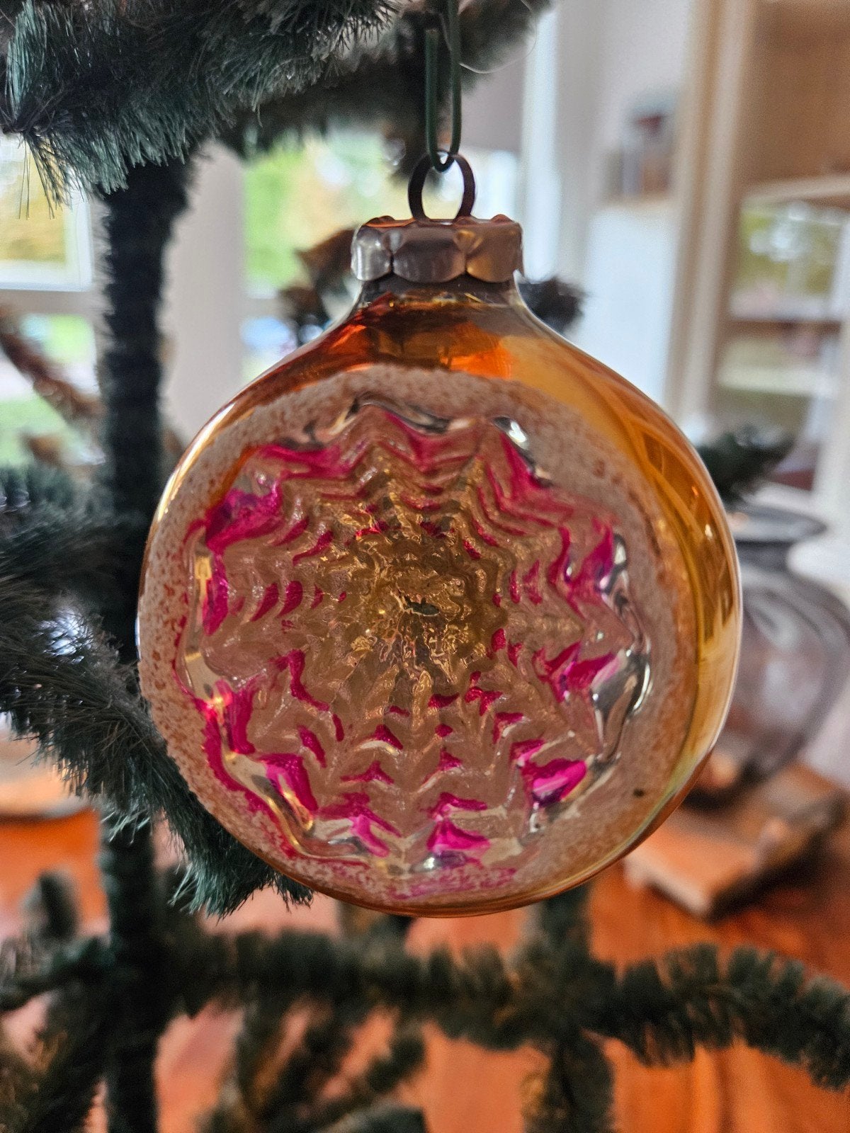 oude kerst bal, Diversen, Ophalen of Verzenden, Gebruikt