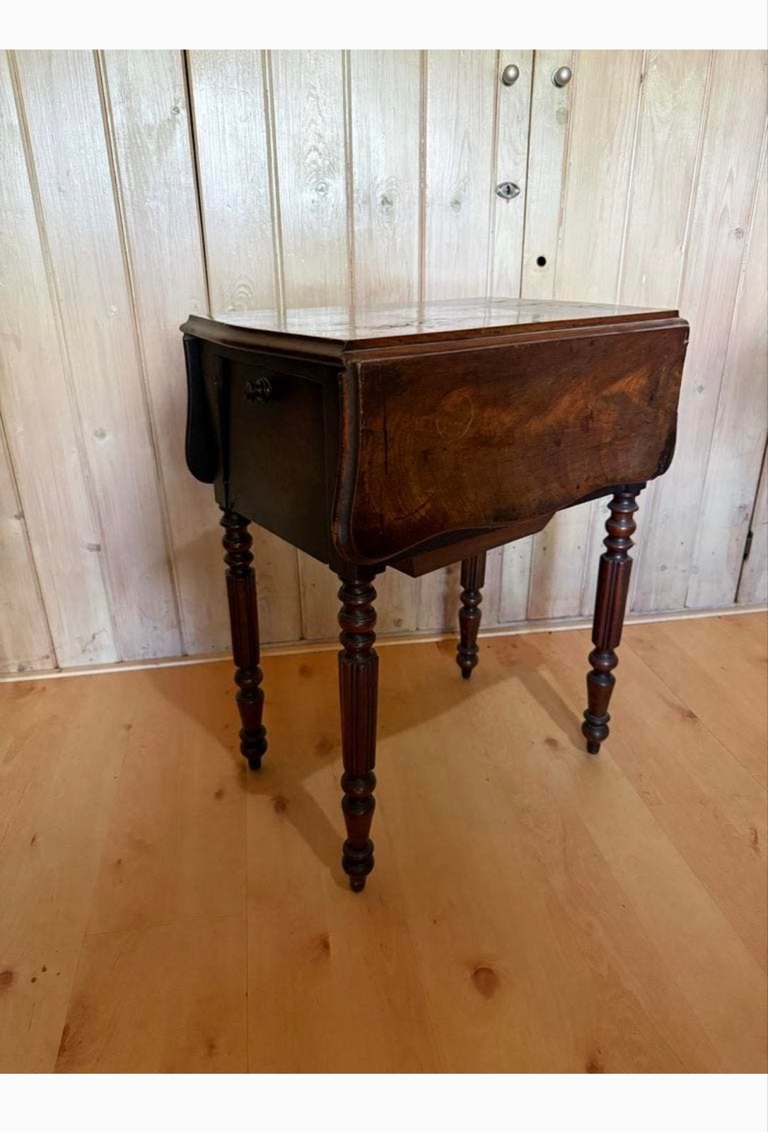 Antieke Drop-Leaf Tafel (ca. 1880-1920), Ophalen