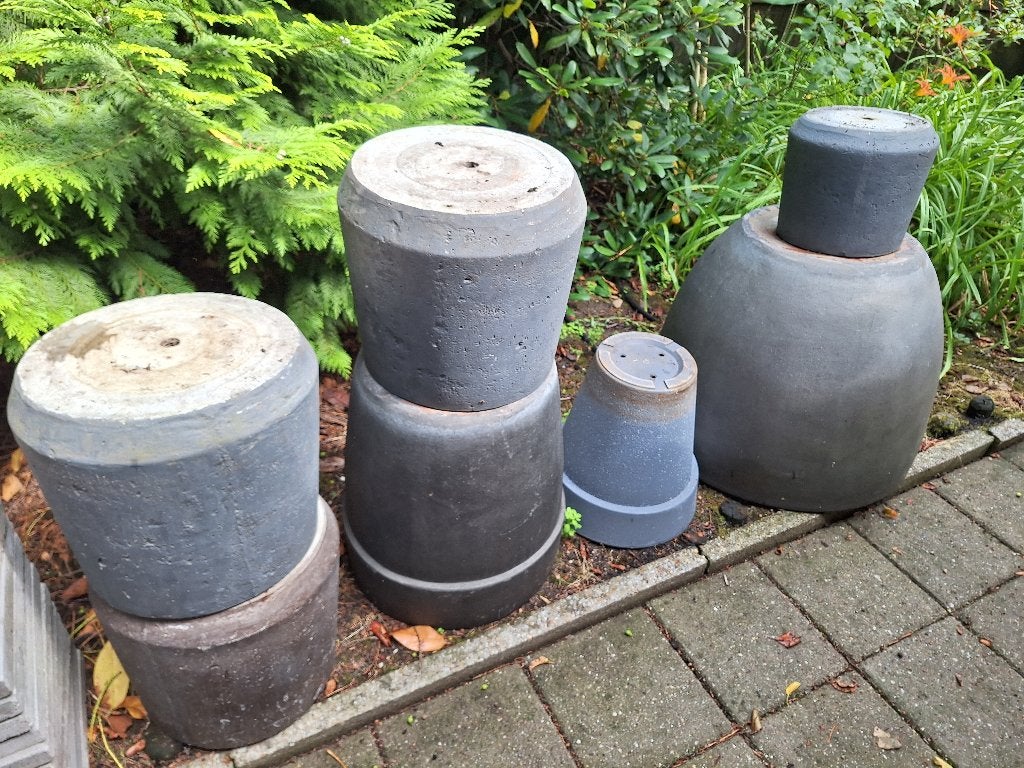 Terraspotten, Tuin en Terras, Ophalen, Steen, Gebruikt, Minder dan 60 cm