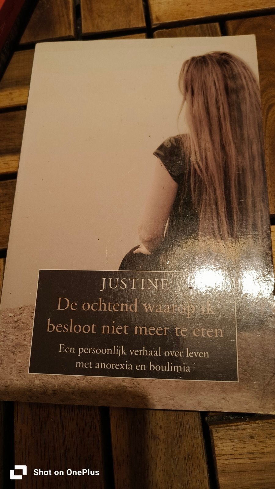 Justine: De ochtend waarop ik besloot niet meer te eten, Boeken, Ophalen of Verzenden, Gelezen, Justine, Nederland