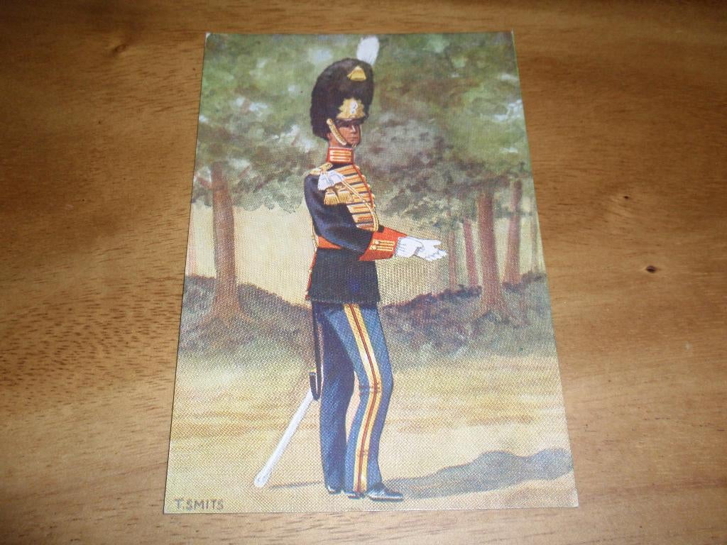 Grenadier in Uniform Militair Illustrator T Smits, Verzenden, 1920 tot 1940, Ongelopen, Politiek en Historie
