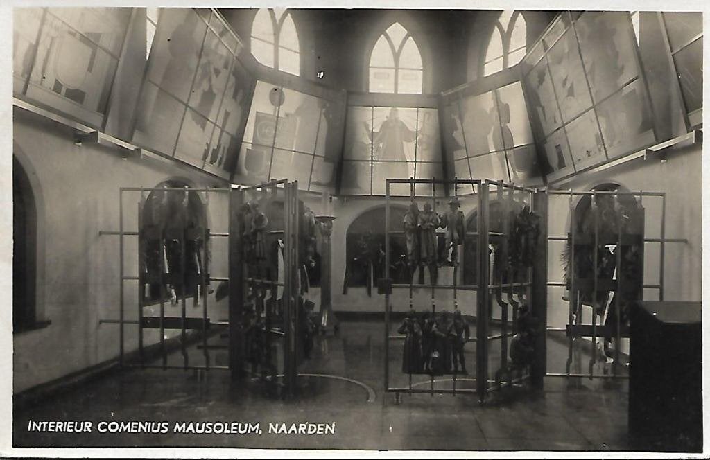 Naarden- -Interieur Comenius Mausoleum., Verzenden, 1960 tot 1980, Ongelopen, Noord-Holland