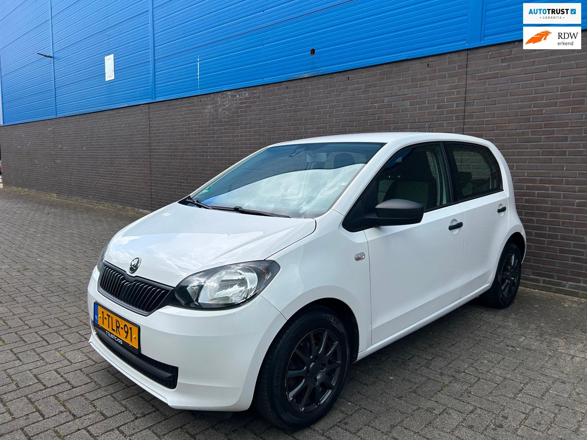 Skoda Citigo 1.0 Easy | 14 “ Lichtmetalen Velgen | Isofix, Auto's, Voorwielaandrijving, Euro 5, Gebruikt, 60 pk