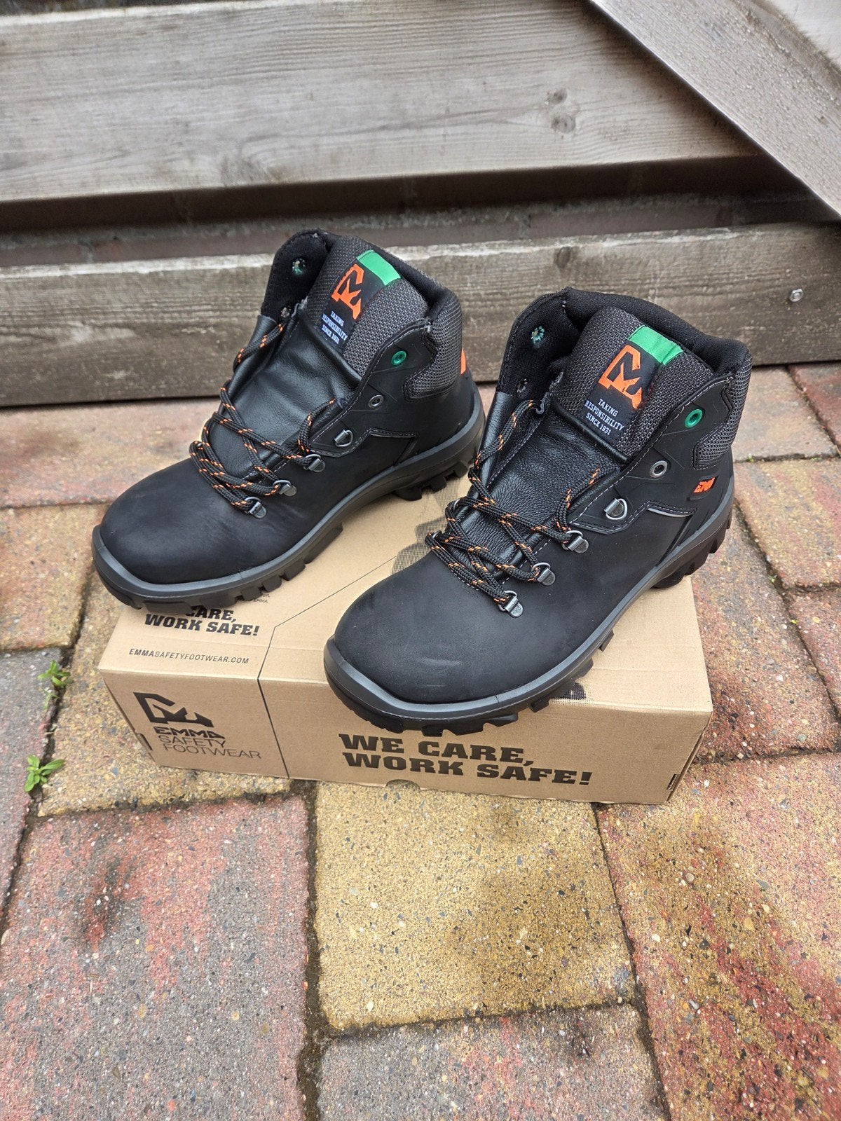 Emma veiligheidsschoenen 43 D, Ophalen, Nieuw