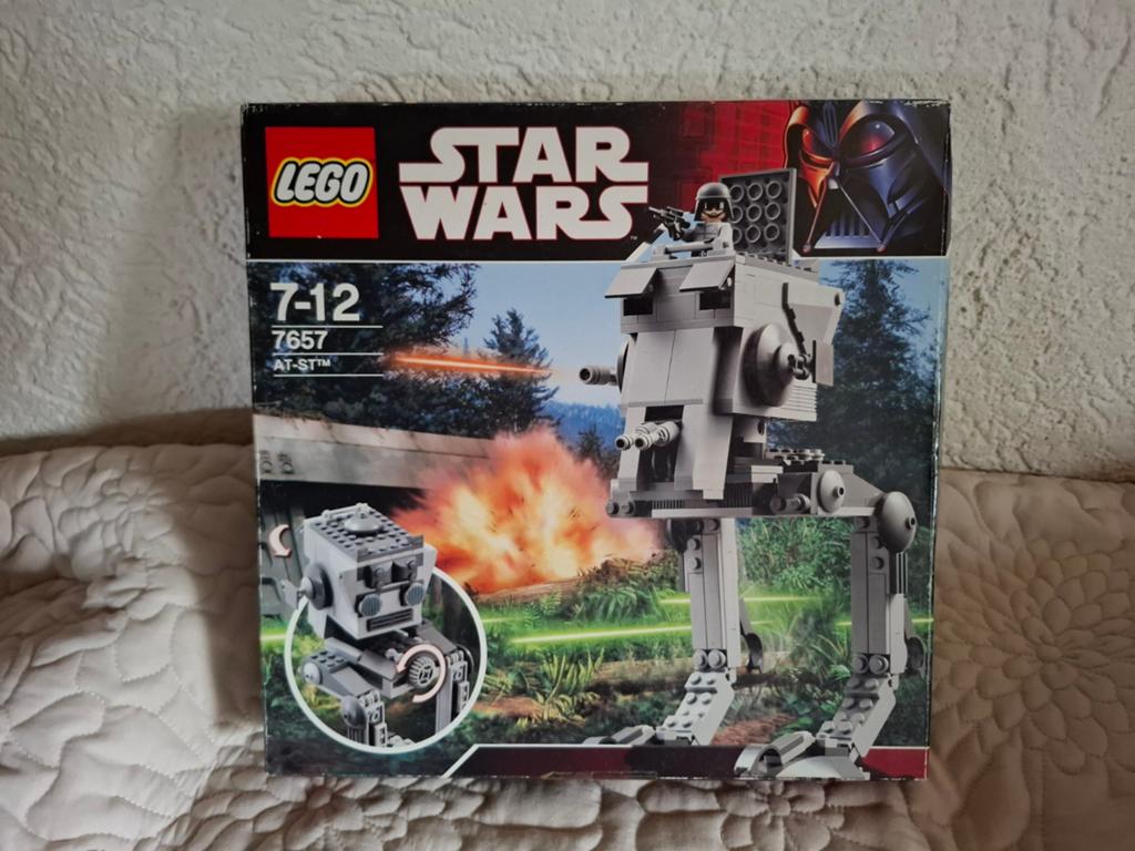 Star Wars Lego 7657 AT- ST, Ophalen of Verzenden, Zo goed als nieuw