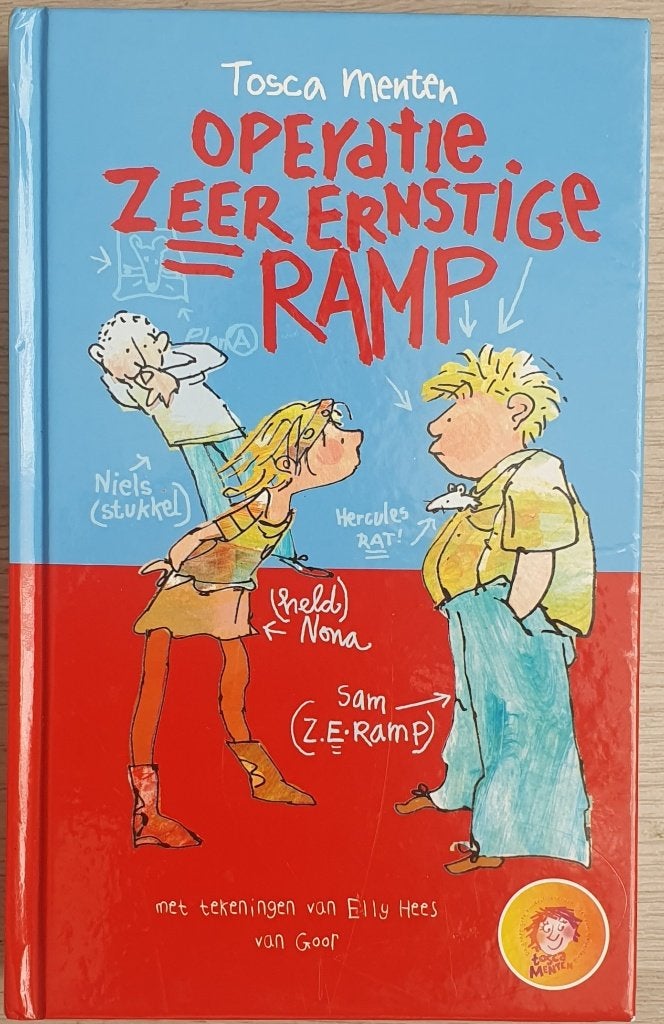 Tosca Menten - Operatie zeer ernstige ramp, Boeken, Ophalen of Verzenden, Zo goed als nieuw