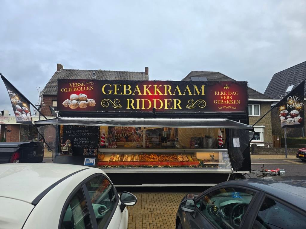 Oliebollenwagen te koop in prijs verlaagd, Zakelijke goederen, Partijgoederen en Retail | Verkoopwagens, Ophalen