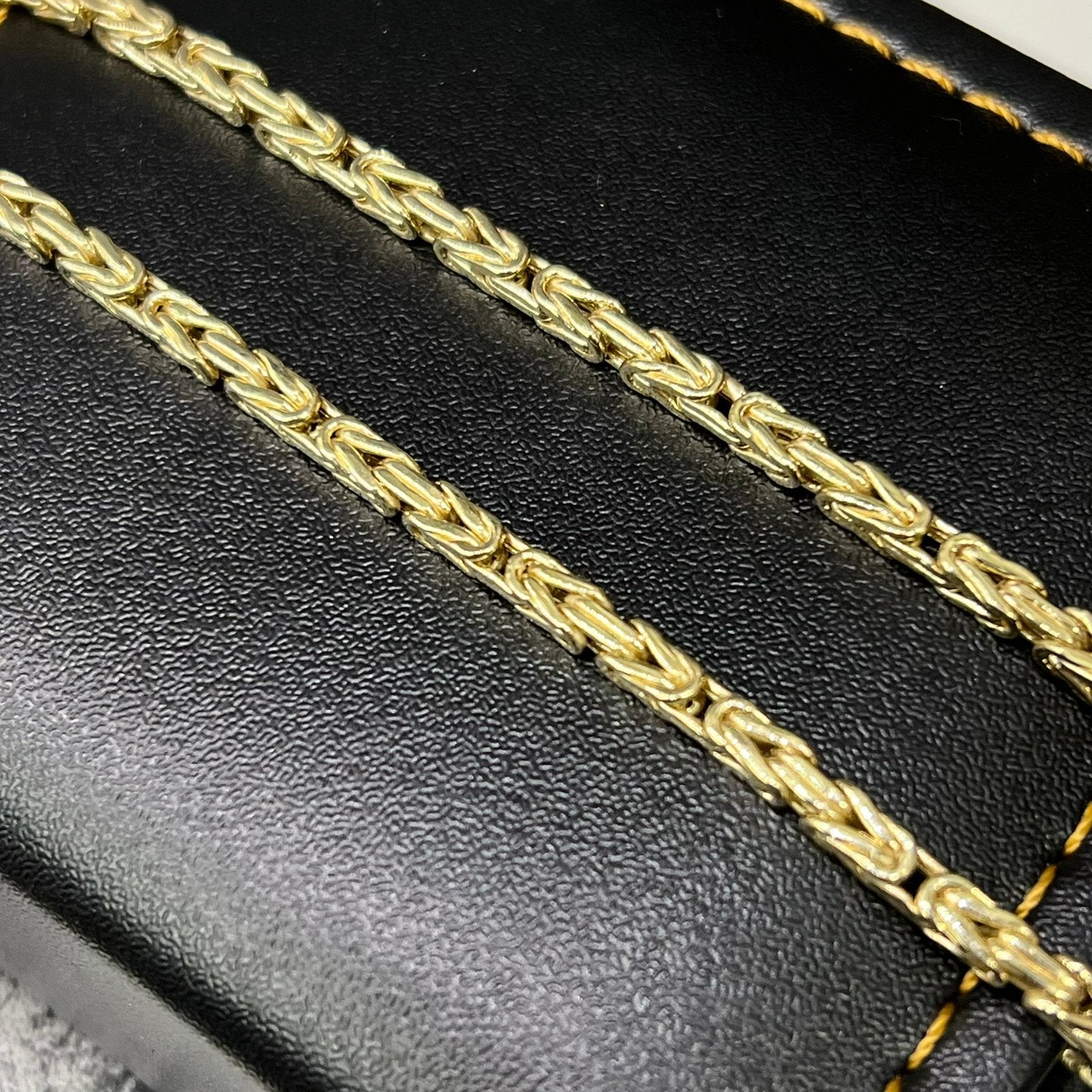 14k gouden koningsketting prachtig schakel 65 cm, Ophalen of Verzenden
