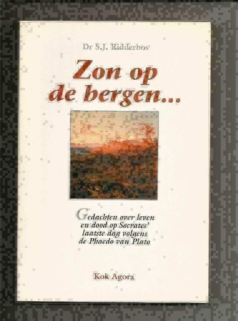 Zon op de bergen - S.J. Ridderbos, Achtergrond en Informatie, Ophalen of Verzenden, Zo goed als nieuw, Overige onderwerpen