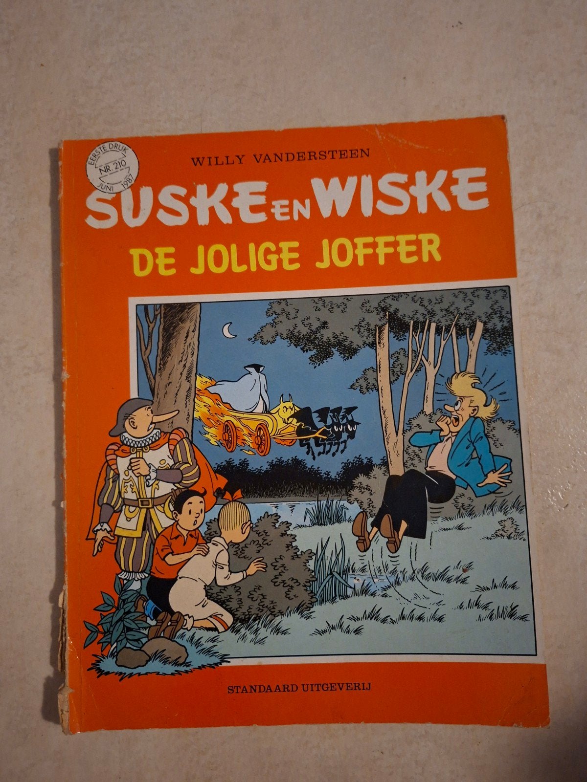 suske en wiske de jolige joffer stripboek, Boeken, Stripboeken, Eén stripboek, Verzenden, Gelezen