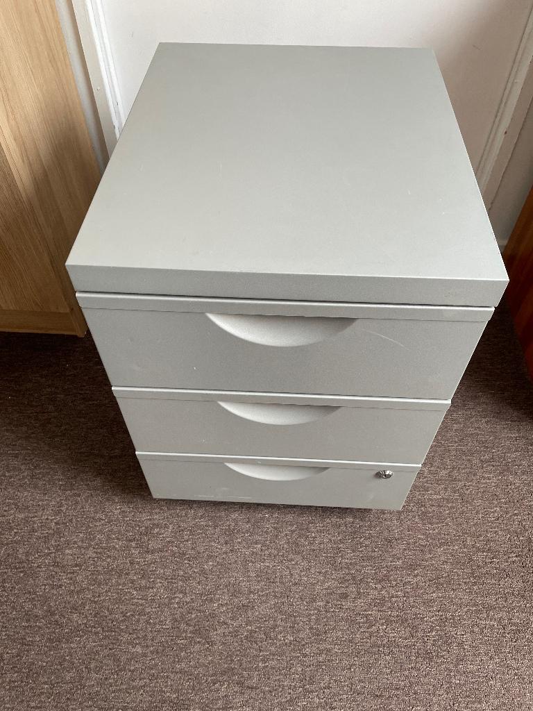 Ladeblok op wielen, Huis en Inrichting, Kasten | Ladekasten, Ophalen, Minder dan 50 cm, Gebruikt, 3 of 4 laden