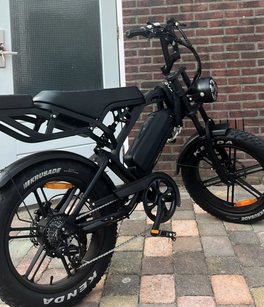 Fatbike V20 PRO - ZWART, Zo goed als nieuw, 59 cm of meer, 50 km per accu of meer, Ophalen