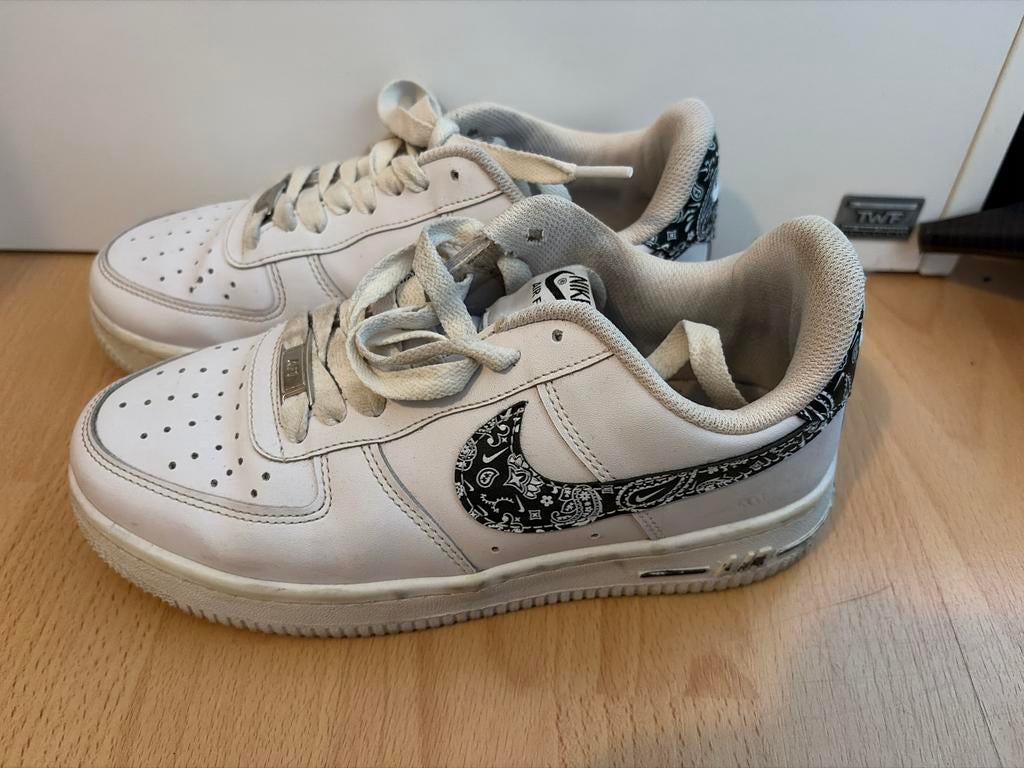 Nike Air Force 1 sneakers maat 38, Ophalen of Verzenden, Gedragen, Wit, Sneakers of Gympen