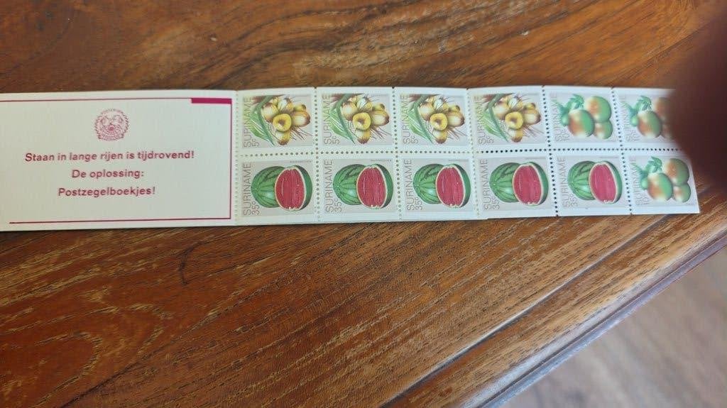 Postzegelboekje Suriname, Ophalen of Verzenden, Postfris