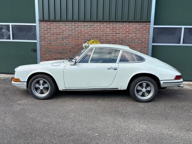 Porsche 911 Coupe 1969 FULL MATCHING NUMBERS IVOORWIT, Auto's, Zwart, Wit, Particulier, Coupé