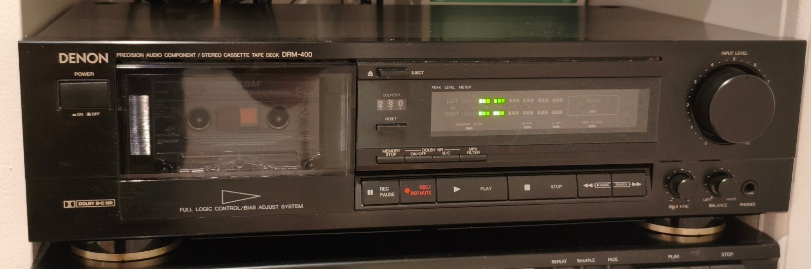 Denon DRM-400 Precision Audio Component Cassette Deck, Ophalen of Verzenden, Enkel, Denon