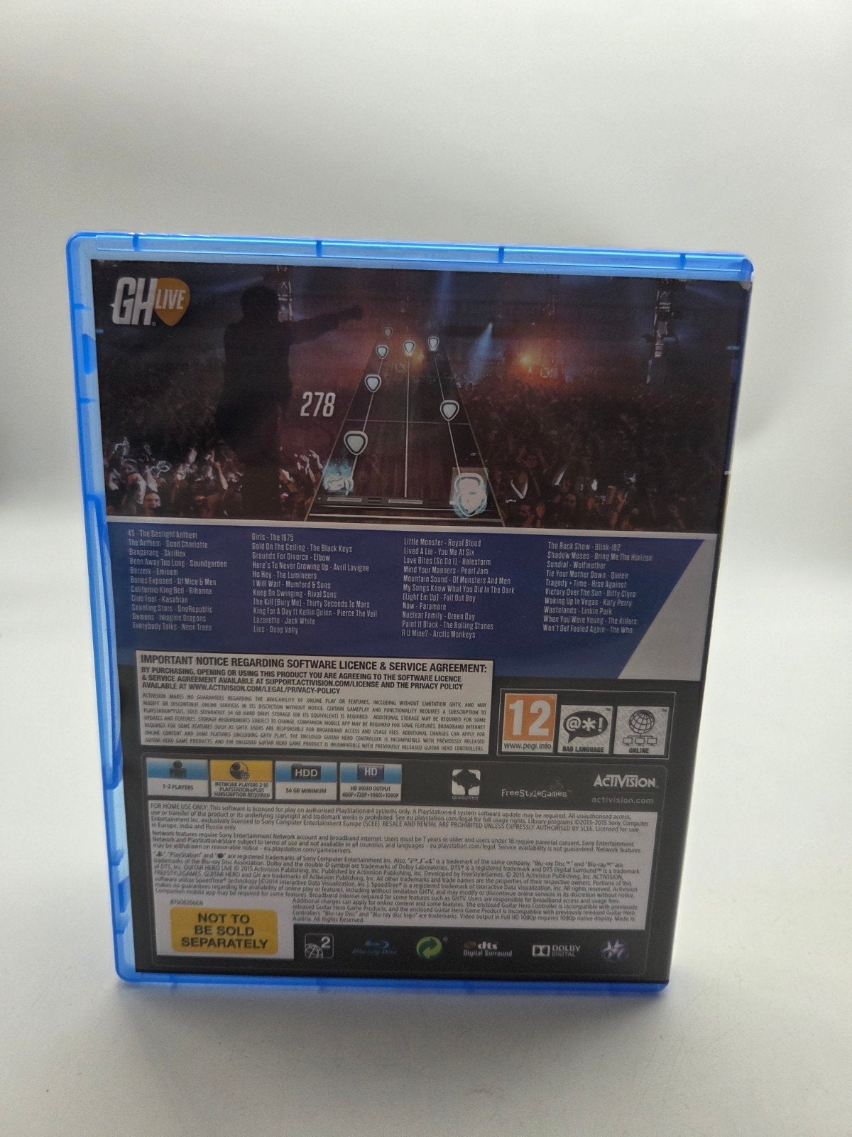 Guitar Hero Live PS4 - Rock de virtuele podia!, Activision Publishing, Inc. 3100 Ocean Park Blvd. Santa Monica, CA 90405 USA, Online