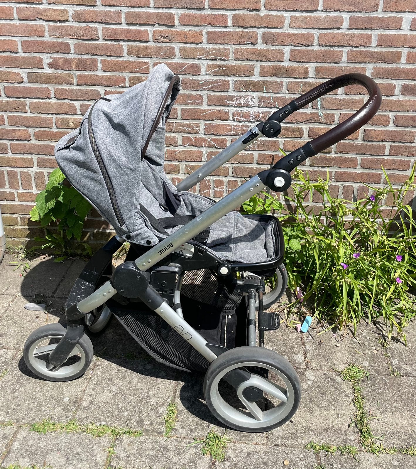 Mutsy evo kinderwagen - moet snel weg!, Ophalen, Zo goed als nieuw, Mutsy