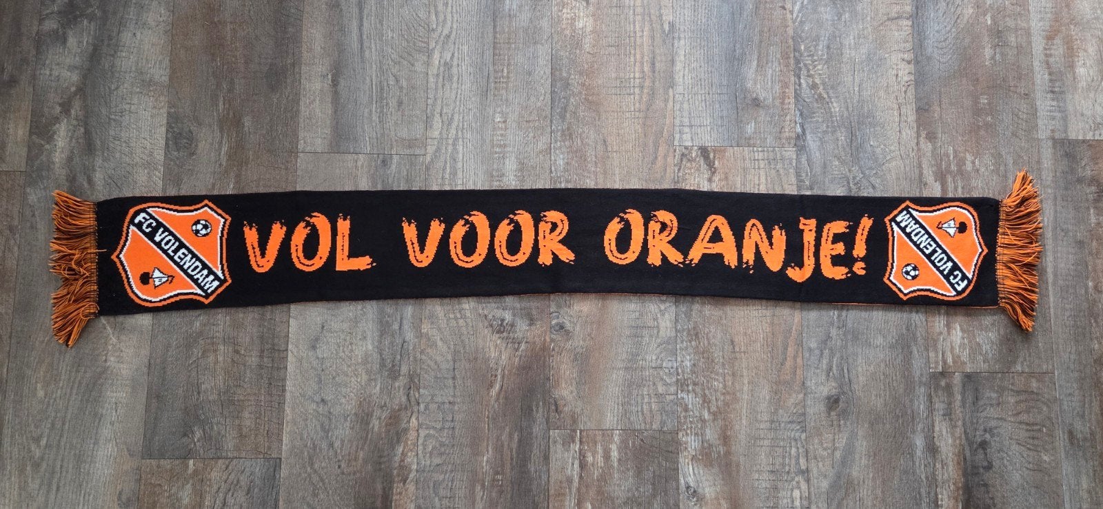 Sjaal FC Volendam, Ophalen of Verzenden, Zo goed als nieuw, Overige binnenlandse clubs, Vaantje of Sjaal