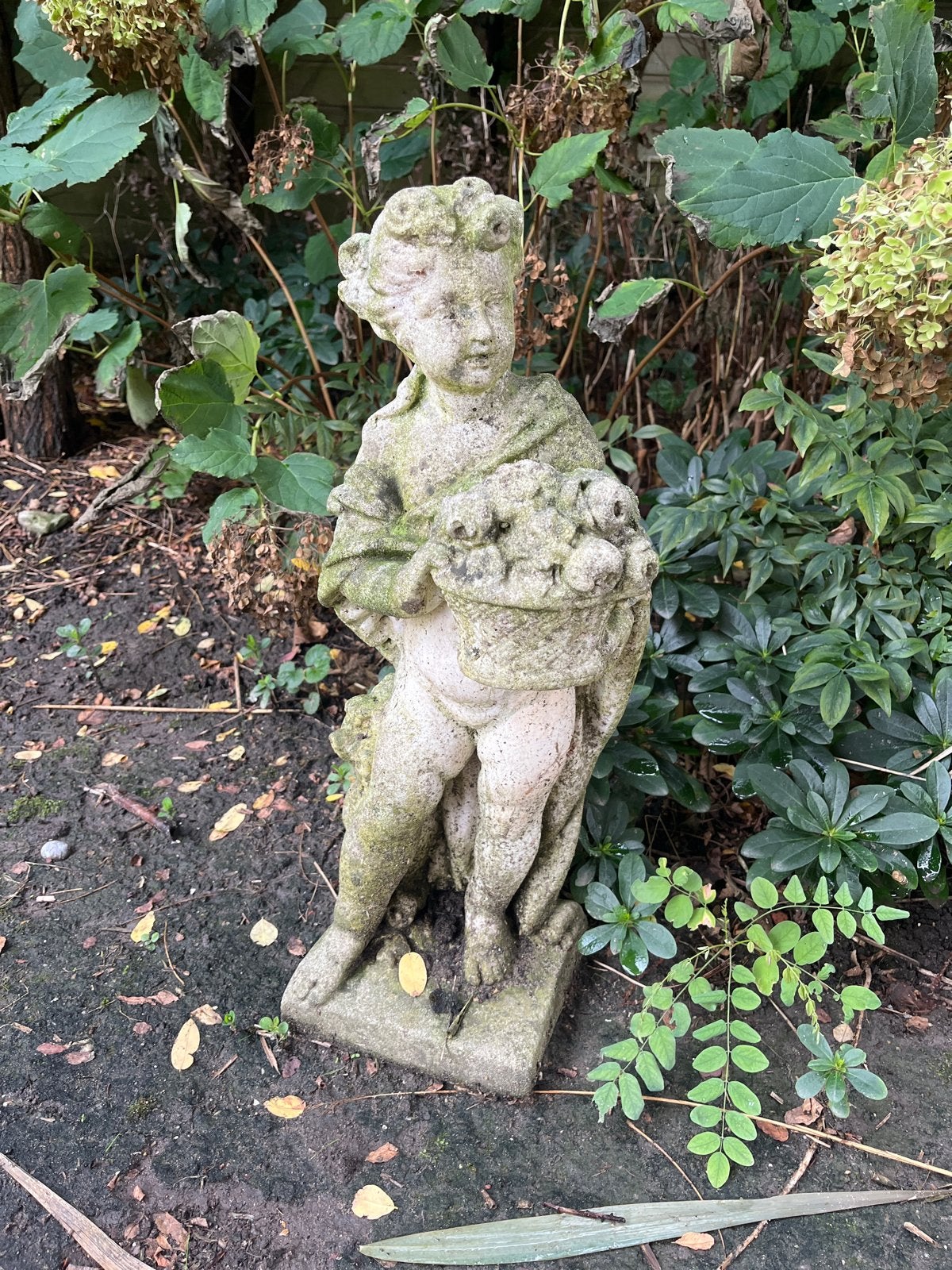 Mooi tuinbeeld in goede staat - klein prijsje!, Ophalen, Gebruikt, Steen, Mensenbeeld