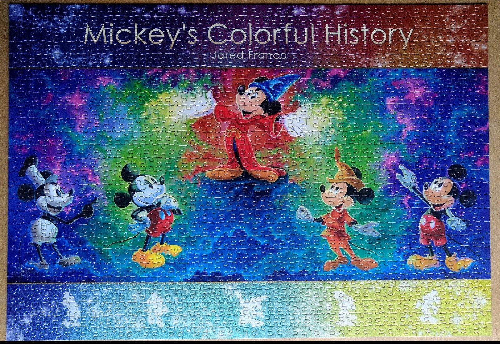 Disney puzzel Tenyo, Ophalen, 500 t/m 1500 stukjes, Zo goed als nieuw, Legpuzzel