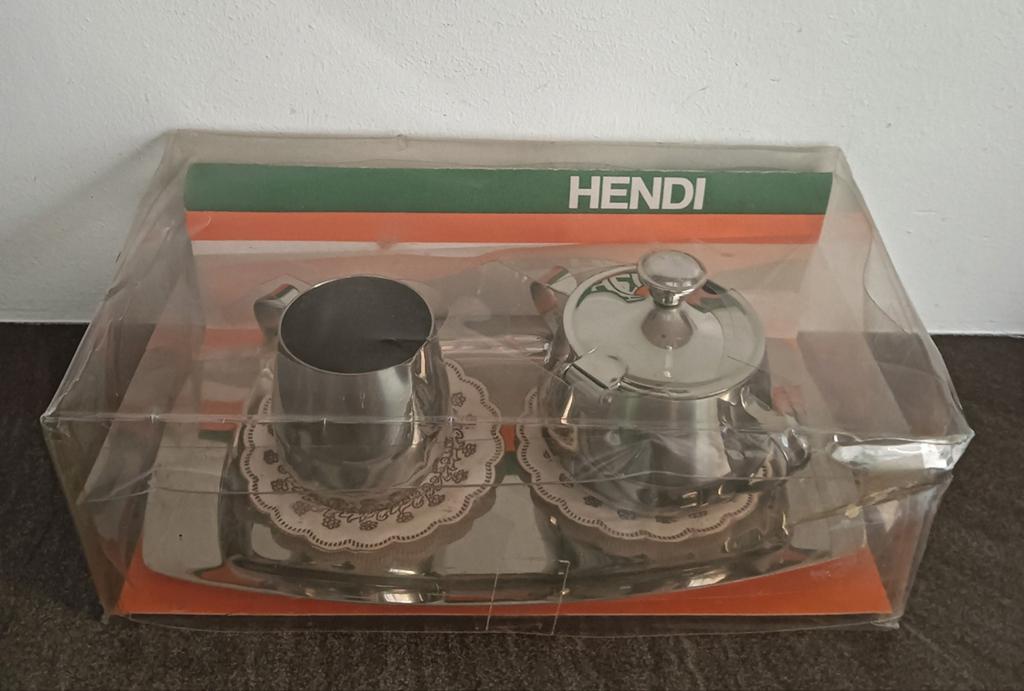 Hendi RVS Roomstel Vintage, Overige typen, Hendi, Zilver, Ophalen of Verzenden
