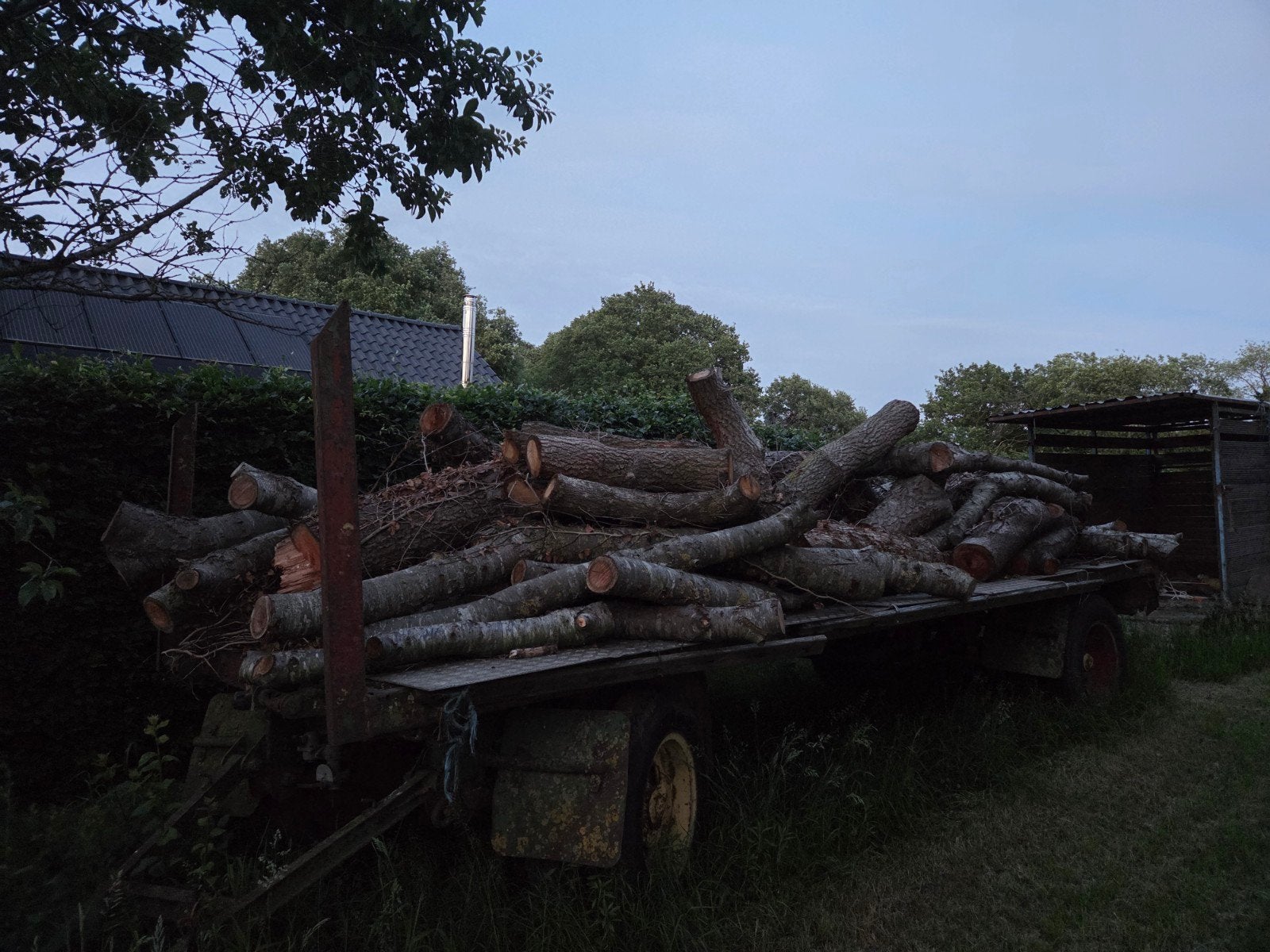 Brandhout, Minder dan 3 m³, Ophalen