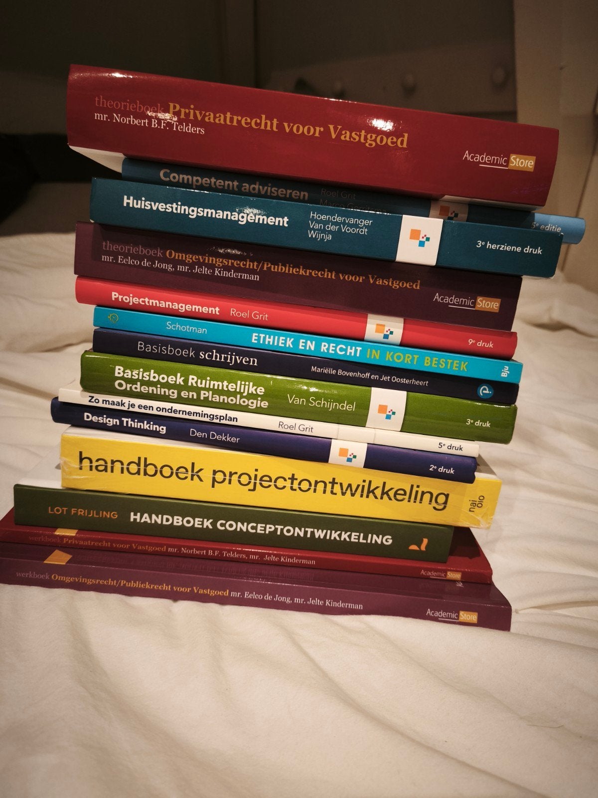 HBO boeken pakket Vastgoed, Boeken, Ophalen of Verzenden, Beta, Zo goed als nieuw, HBO