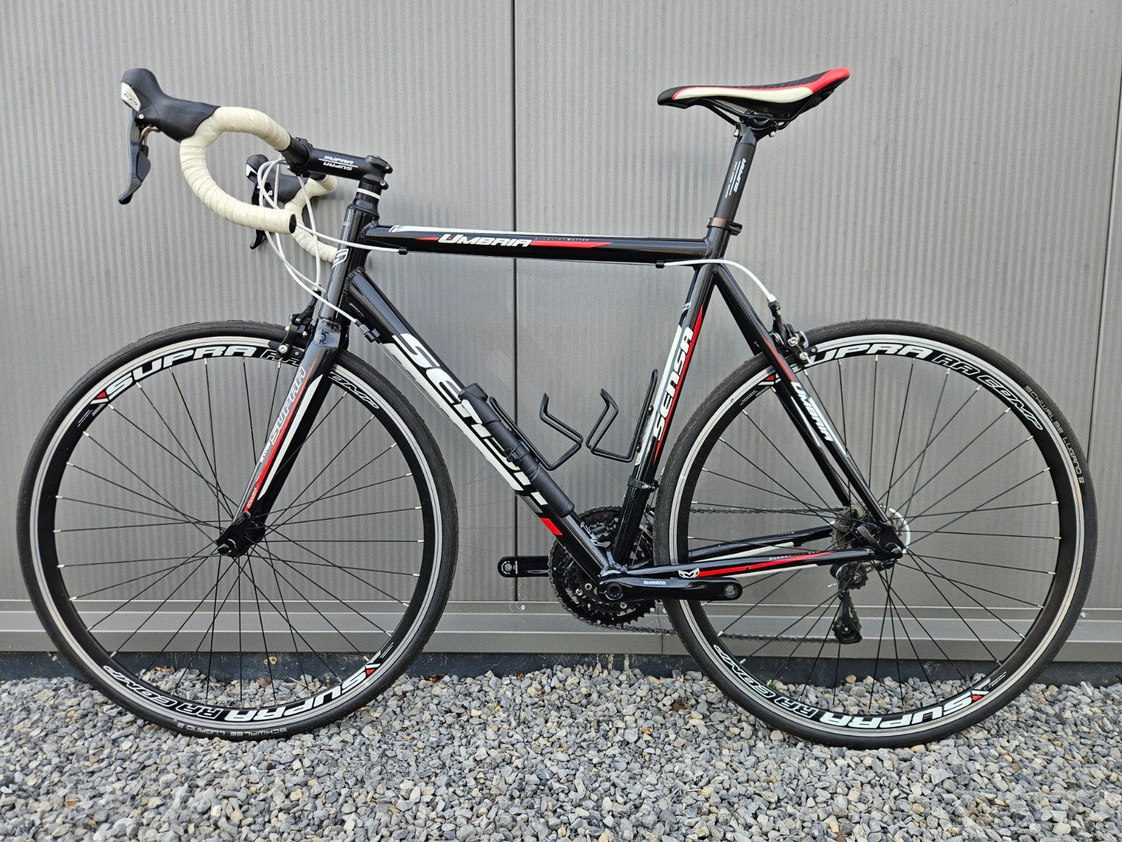 Sensa Umbria racefiets - Shimano 105 3x10 - 58cm, 28 inch, Velgrem, Aluminium, Zo goed als nieuw
