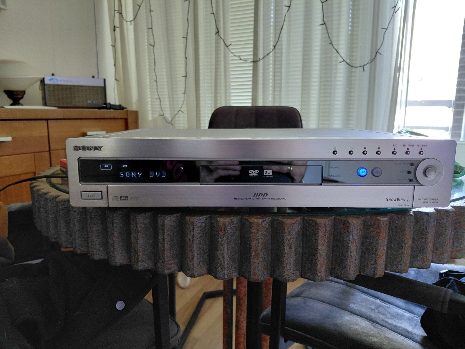 Sony RDR-HX900 DVD Recorder met Harddisk, Ophalen, Gebruikt, Met harddisk, Dvd-recorder