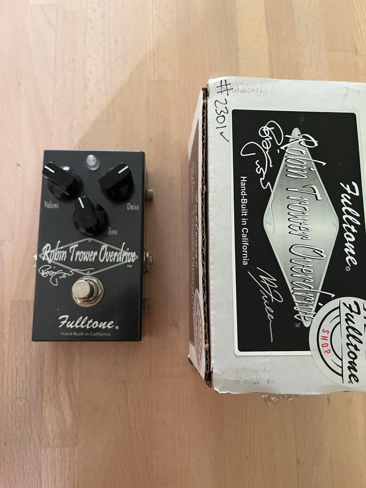 Fulltone Robin Trower Overdrive, Muziek en Instrumenten, Ophalen of Verzenden, Zo goed als nieuw, Distortion, Overdrive of Fuzz