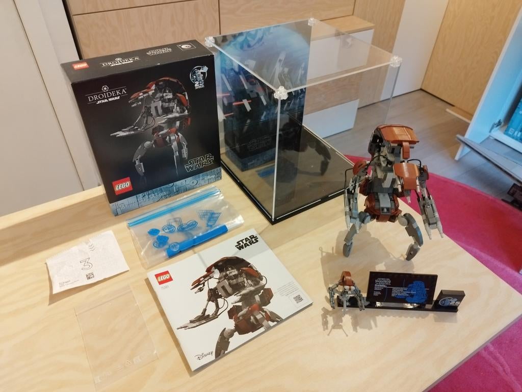 Lego Star Wars 75381 Droideka + Display Case, Star Wars, Lego, Ophalen of Verzenden, Zo goed als nieuw