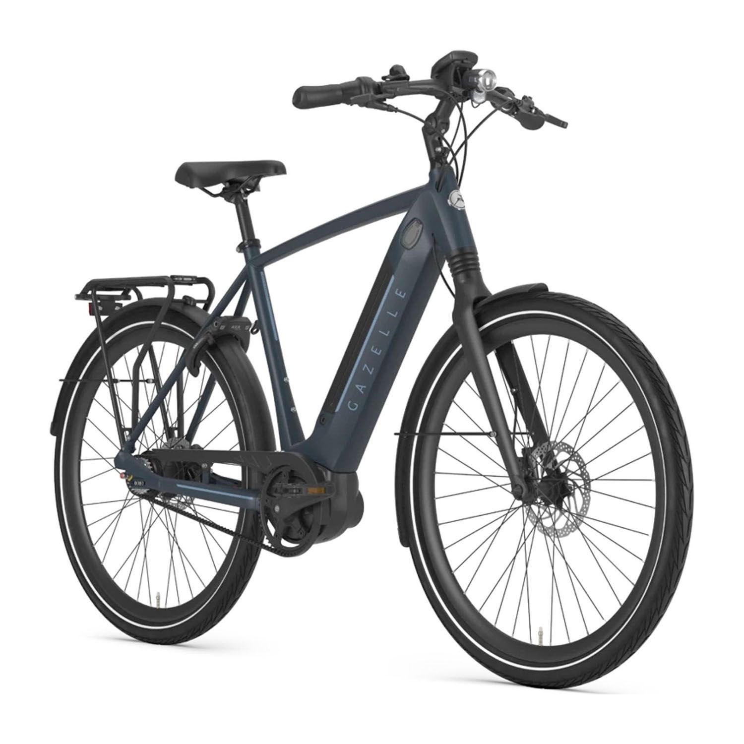 Gazelle Ultimate C8+ HMB Belt Connect 2023 – 1.526 km, Fietsen en Brommers, Ophalen, Zo goed als nieuw, 50 km per accu of meer