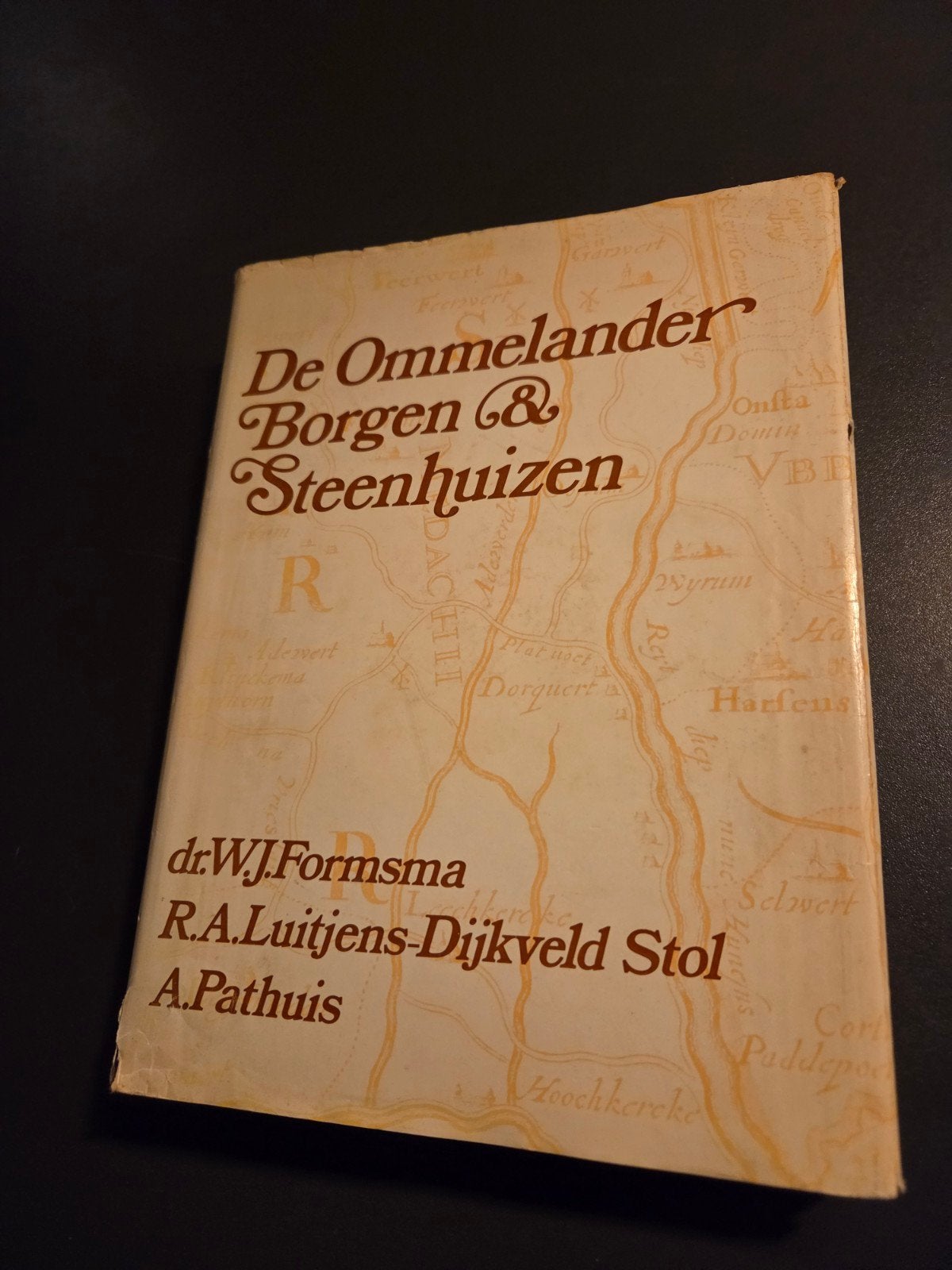 De Ommelander Borgen en Steenhuizen(1973) + KAART, Ophalen of Verzenden, Gelezen