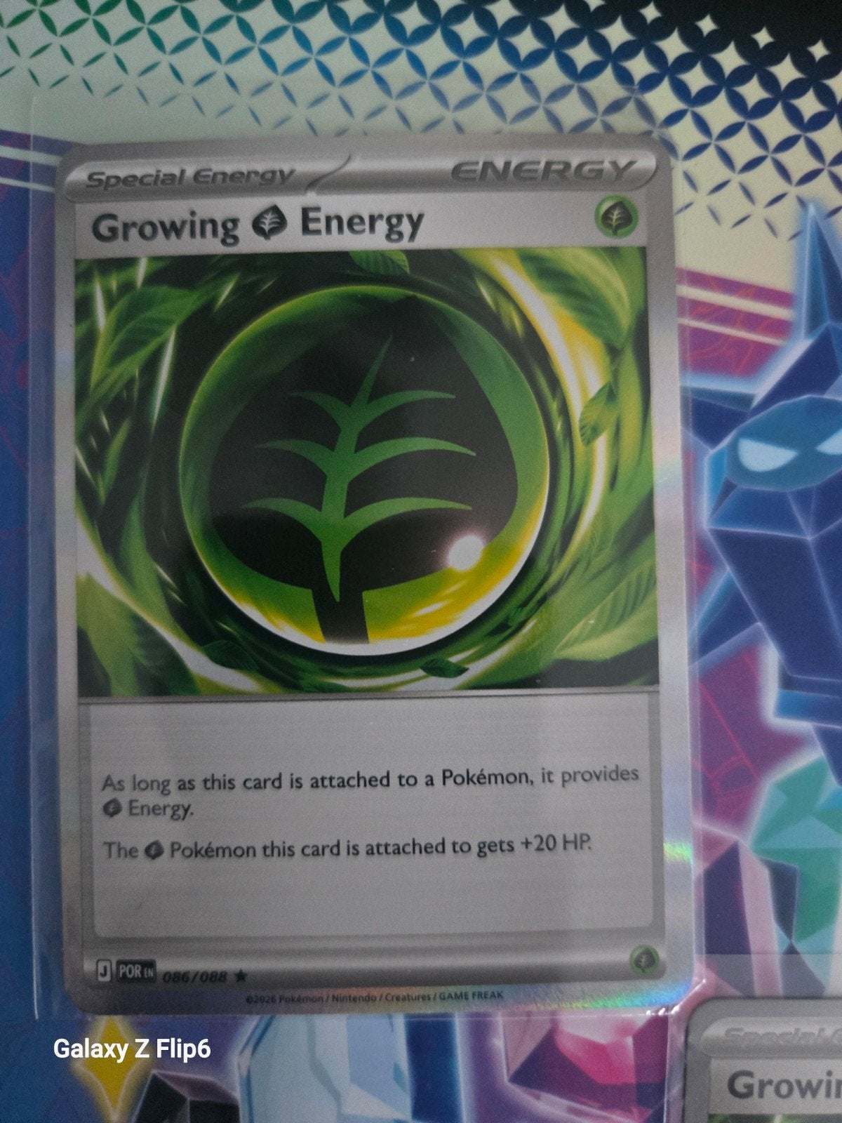 Pokémon TCG Special Energy Kaarten: Growing & Rocky Energy, Ophalen of Verzenden, Zo goed als nieuw, Meerdere kaarten