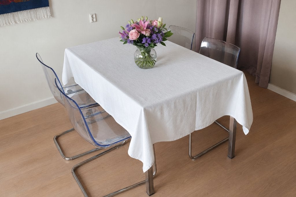 Glazen uitschuifbare eettafel + 4 designstoelen., Ophalen, Zo goed als nieuw, Design modern, 4 tot 6 stoelen