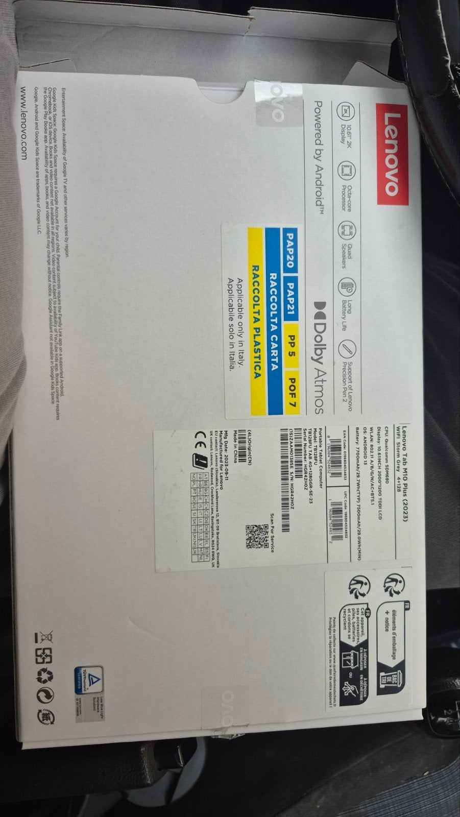 Lenovo Tab M10, Computers en Software, Android Tablets, 10 inch, 32 GB, Ophalen of Verzenden, Zo goed als nieuw