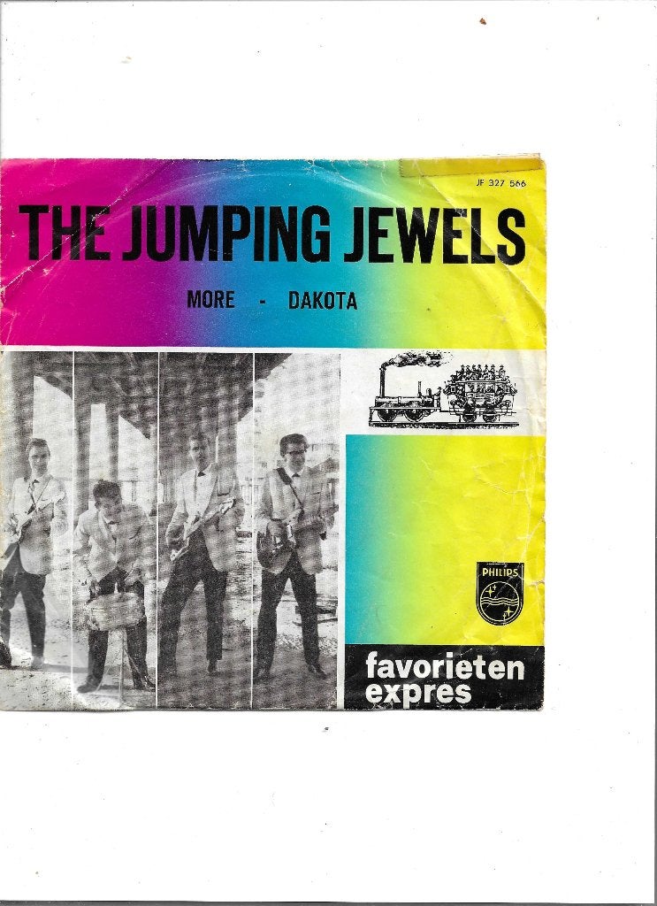 Single The Jumping Jewls - More, Ophalen of Verzenden, Gebruikt, 7 inch, Pop