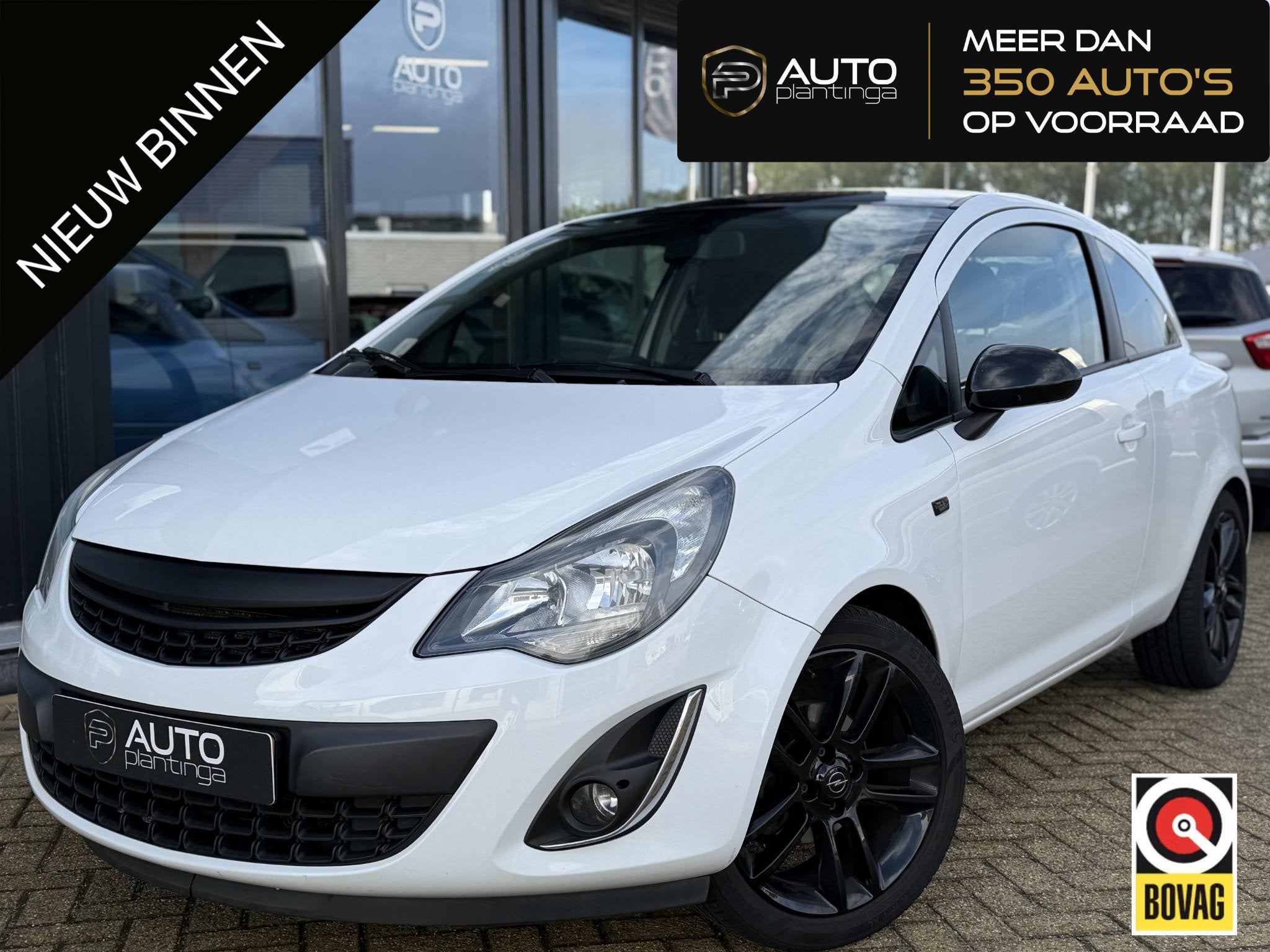 Opel Corsa 1.4-16V Cosmo 101PK | Nette Staat | Airco | Licht, Voorwielaandrijving, Euro 5, Gebruikt, Wit