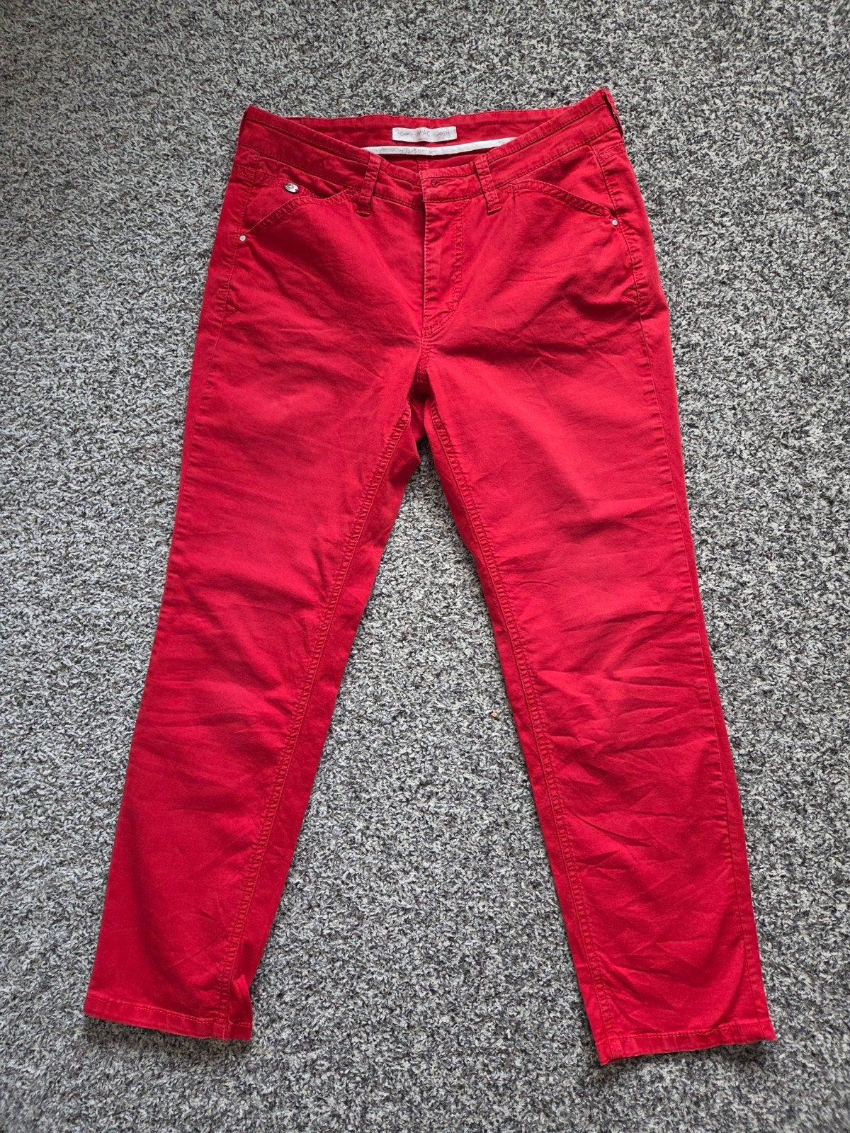 MAC Jeans rode broek, enkellengte 26, Kleding | Dames, MAC Jeans, Ophalen of Verzenden, Maat 34 (XS) of kleiner, Lang