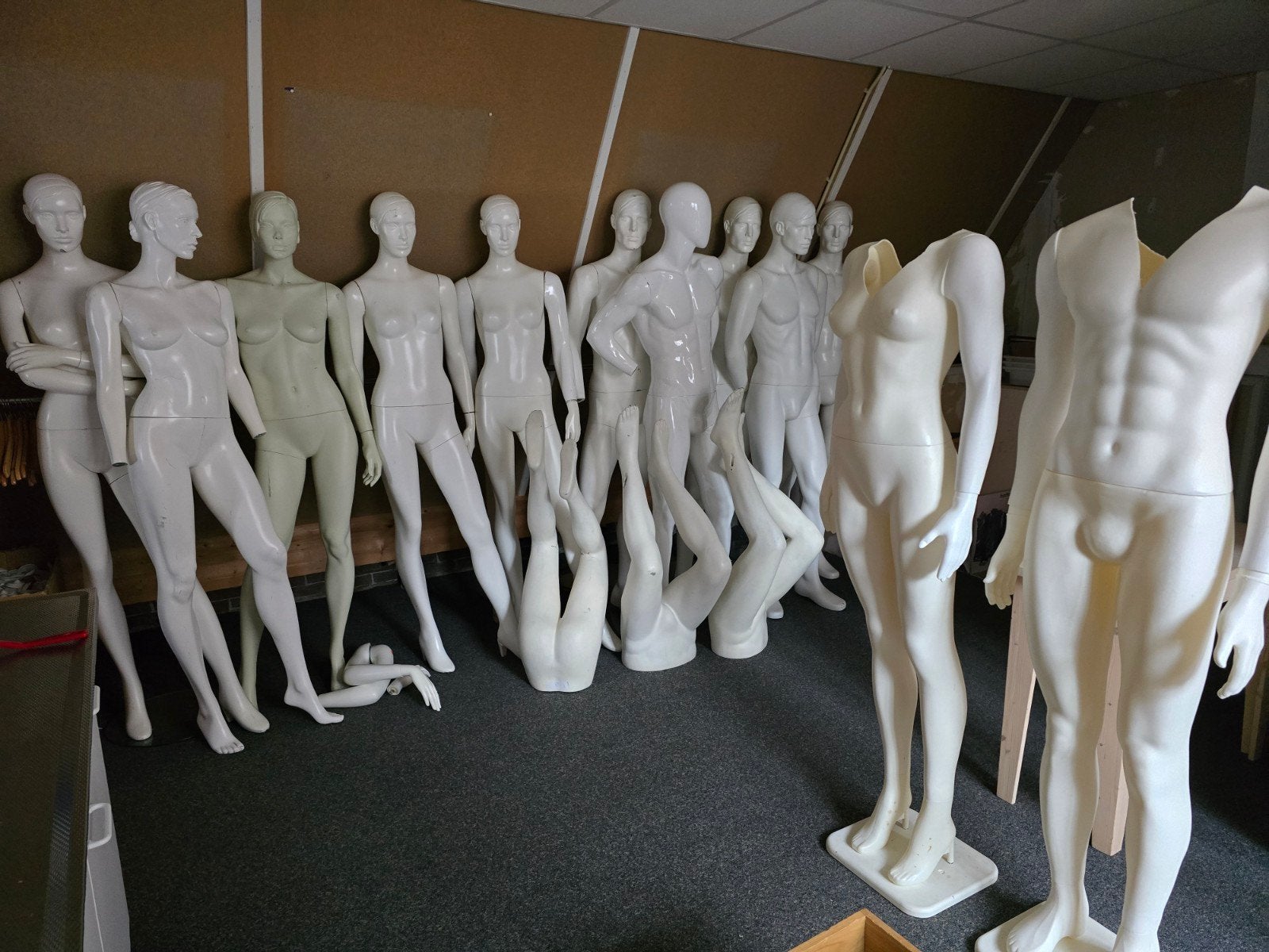 Etalagepoppen / Paspoppen / Mannequins - Diverse modellen, Ophalen