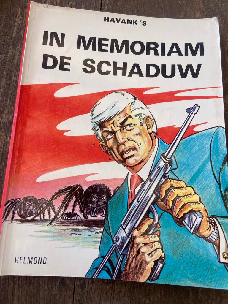 Havank's In Memoriam De Schaduw - Stripboek, Boeken, Stripboeken, Eén stripboek, Ophalen of Verzenden, Gelezen